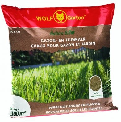 Wolf garten natura bio gazon- tuinkalk 5kg rg-k 100 - 3836440