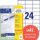 Avery etiketten quickpeel 600 stuks wit