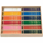 Https: www.cchobby.nl super-ferby-1-kleurpotloden-l-18-cm-vulling-6-25-mm-diverse-kleuren-12x12-stuk-1-doos - afbeelding 1