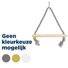 Zolux schommel hout met touw assorti