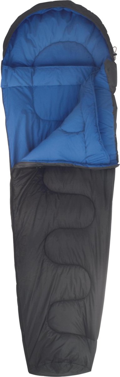 Eurotrail slaapzak kathmandu - black royal blue