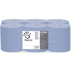 Handdoekrollen pepernet 412056 2-laags 135m blauw
