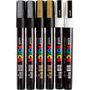 Https: www.cchobby.nl posca-marker-afm-pc-3m-lijndikte-0-9-1-3-mm-fijn-goud-zilver-wit-6-div-1-doos