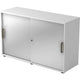Bach schuifdeurkast hammerer v1752s w s sg zilver 1200 mm x 400 mm x 748 mm