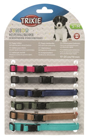 Trixie puppy halsband set fuchsia grafiet indigo bosgroen koraal - afbeelding 2