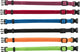 Trixie puppy halsband set zwart rood blauw appel papaya orchidee