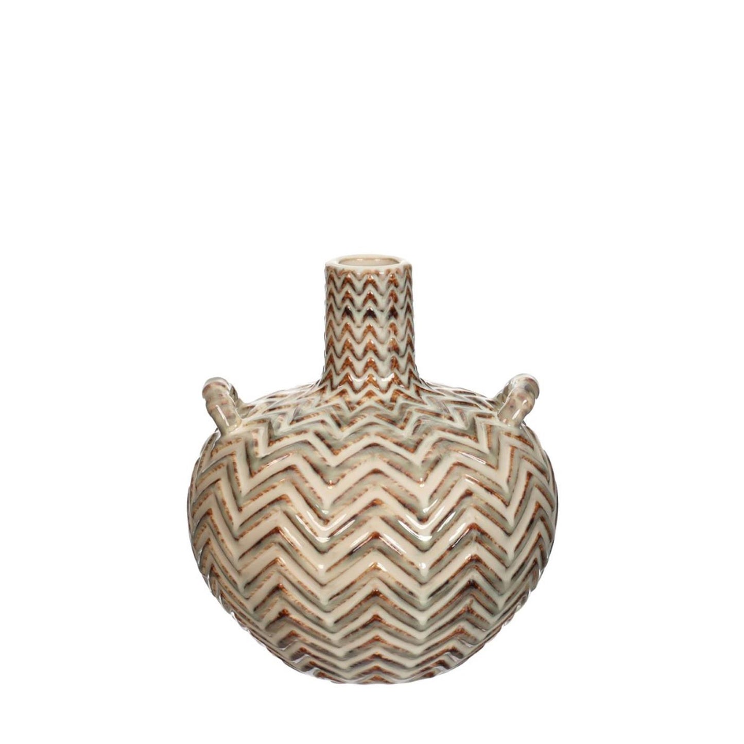 Ideas 4 seasons vaas bali dia.16x18 cm creme