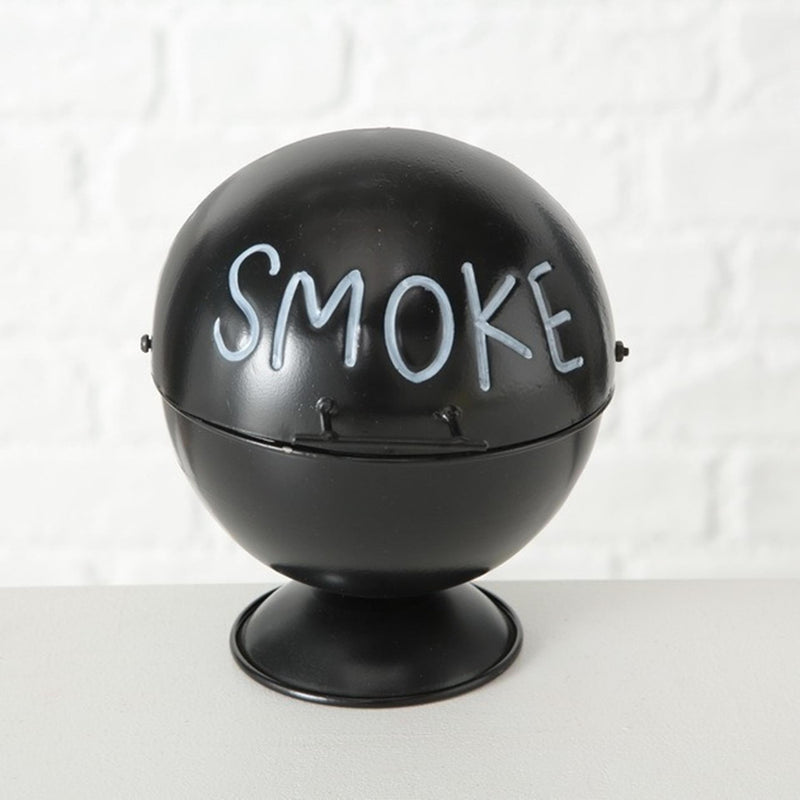 Boltze home buitenasbak wiki metaal 15cm zwart