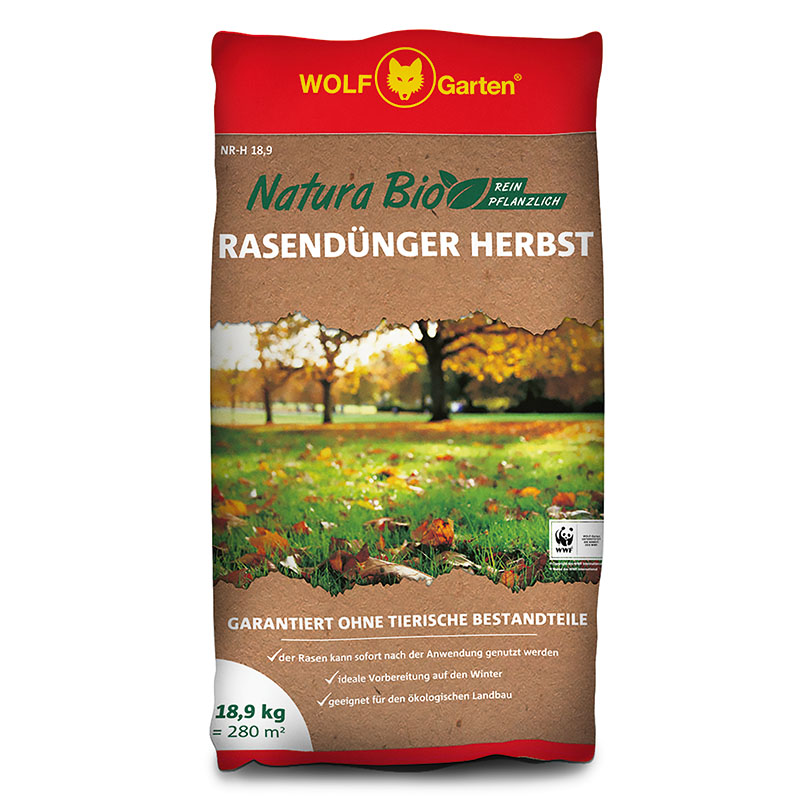Wolf garten natura bio gazonmest herfst nr-h 18,9 - 3852570