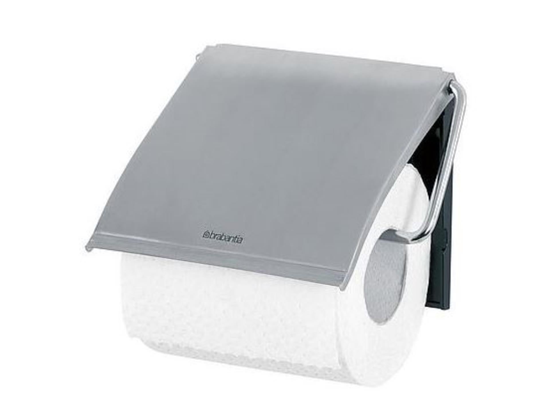 Brabantia toiletrolhouder matt steel 12,3x1,7x13,2cm