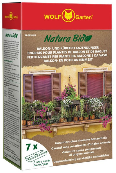 Wolf garten natura bio balkon- en potplantenmest n-bk 0,85 - 3856505