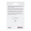 Mack 1069045 - deurstop cilindermodel inox look ø 20h30 mm 4 st pc | 6 stuks
