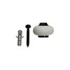 Mack 1069030 - deurstop met rubber zwart ø 30 mm 1 st pc | 6 stuks