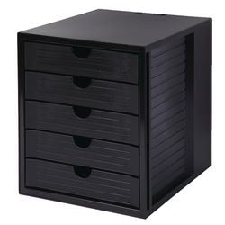 Ladenkast han 1450 5 laden 27,5x33x32cm zwart