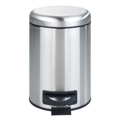 Wenko 1069562 - afvalemmer leman 3 ltr rvs mat | 1 stuks