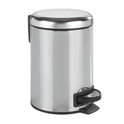 Wenko 1065701 - afvalemmer leman 3 ltr rvs gl. | 1 stuks