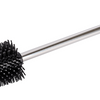 Wenko vervangborstel siliconen met rvs steel, lengte 35cm, borstelkop ø 7,5cm - toiletborstel - wc borstel los - losse toiletborstel - hygiënisch, sneldrogend en slijtvast