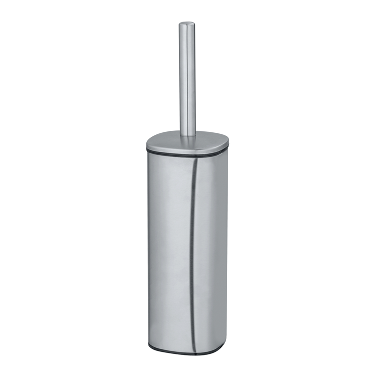 Wenko toiletborstelhouder alassio mat rvs - toiletborstel met houder - wc borstel met houder vrijstaand
