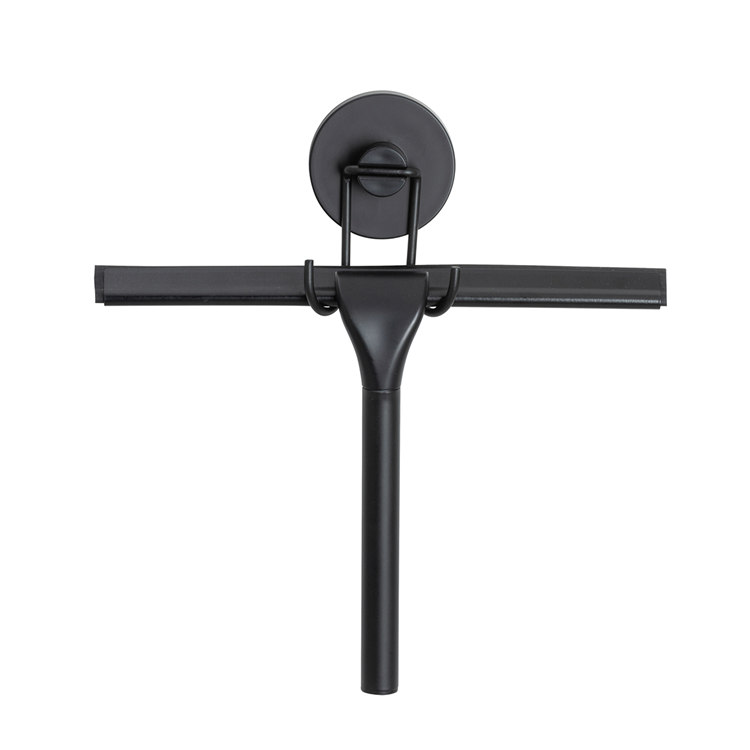 Wenko 1069602 - vacuum-loc douchewisser zwart | 1 stuks