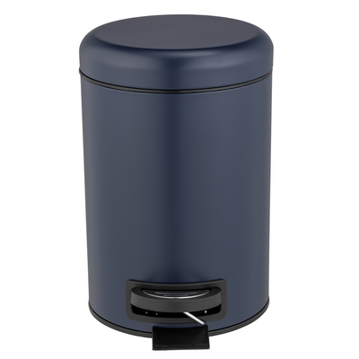 Wenko 1069575 - afvalemmer leman 3l donkerbl. | 1 stuks