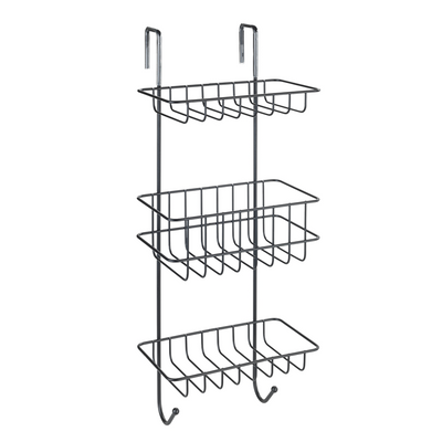 Wenko 1069610 - doucherek 3-laags revigo zwart | 1 stuks