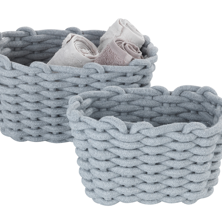 Wenko 1069558 - opbergmandje tia s grijs | 1 stuks