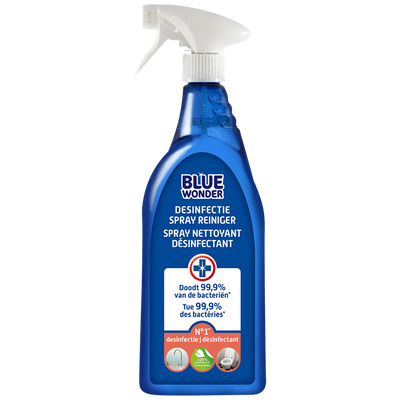 Blue wonder 1071560 - bw desinfectie spray reiniger | 6 stuks