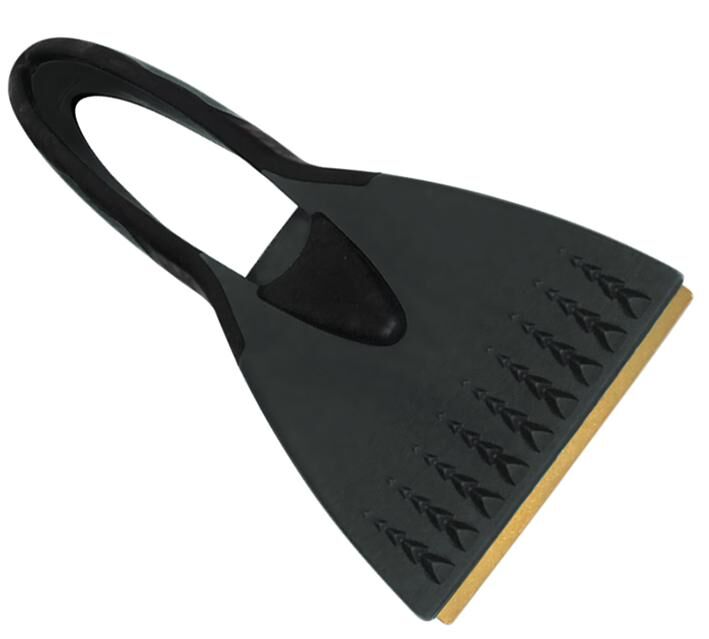 Max4car ijsschraper 2k ice scraper 2k w.soft gri brass