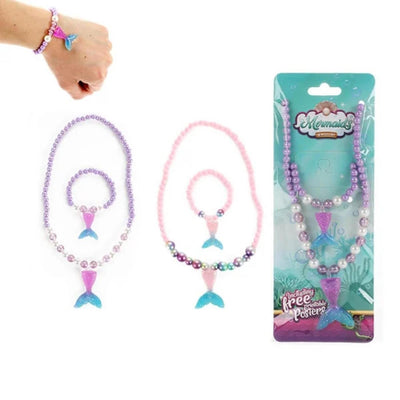 Toi-toys ketting+armband zeemeerminstaart