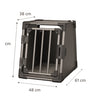 Trixie Vervoersbox aluminium grafiet
