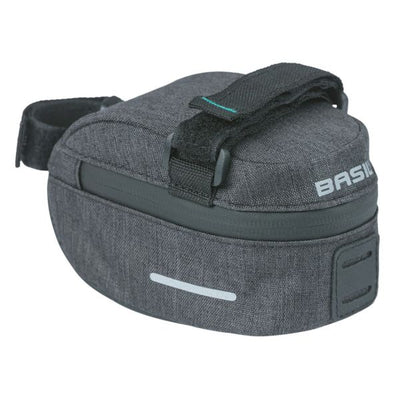 Basil Discovery 365D zadeltas S, zwart melee