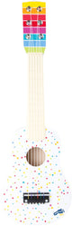 Small foot - houten gitaar met stippen, 53cm