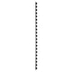Gbc combbind bindruggen zwart - a4 - 6 mm - 100 stuks