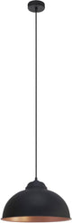 Eglo truro 2 hanglamp - ø 37 cm - zwart koper