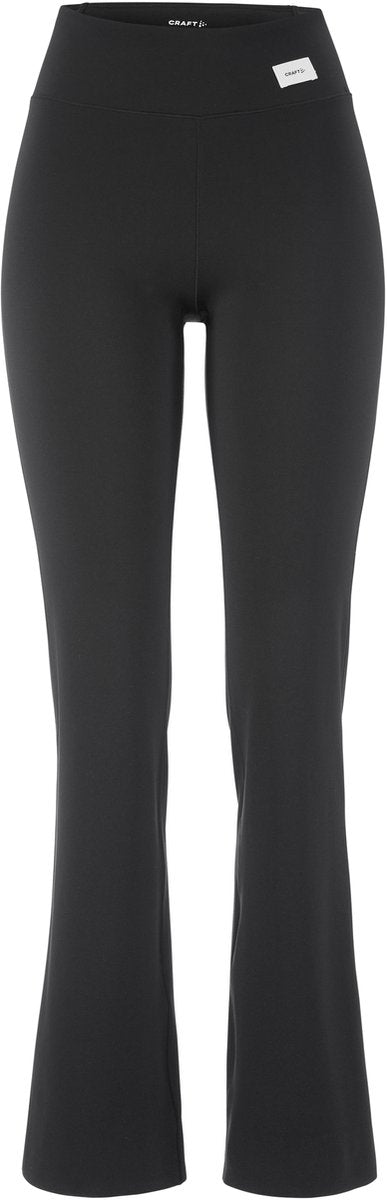 Craft collective flares w dames sportbroek - zwart l