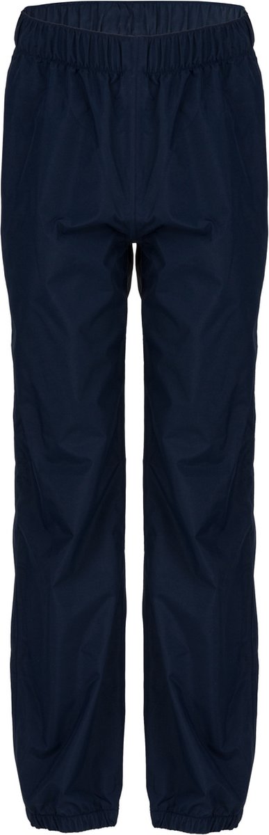 Agu go kids essential - regenbroek - kinderregenbroek - blauw - 128 - waterdicht en ademend poray 5000 - reflecterende prints - unisex 128