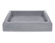 Bia bed cotton hoes hondenmand grijs