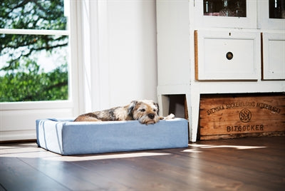 Bia bed Cotton hoes voor hondenmand blauw