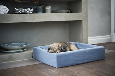 Bia bed Cotton hoes voor hondenmand blauw
