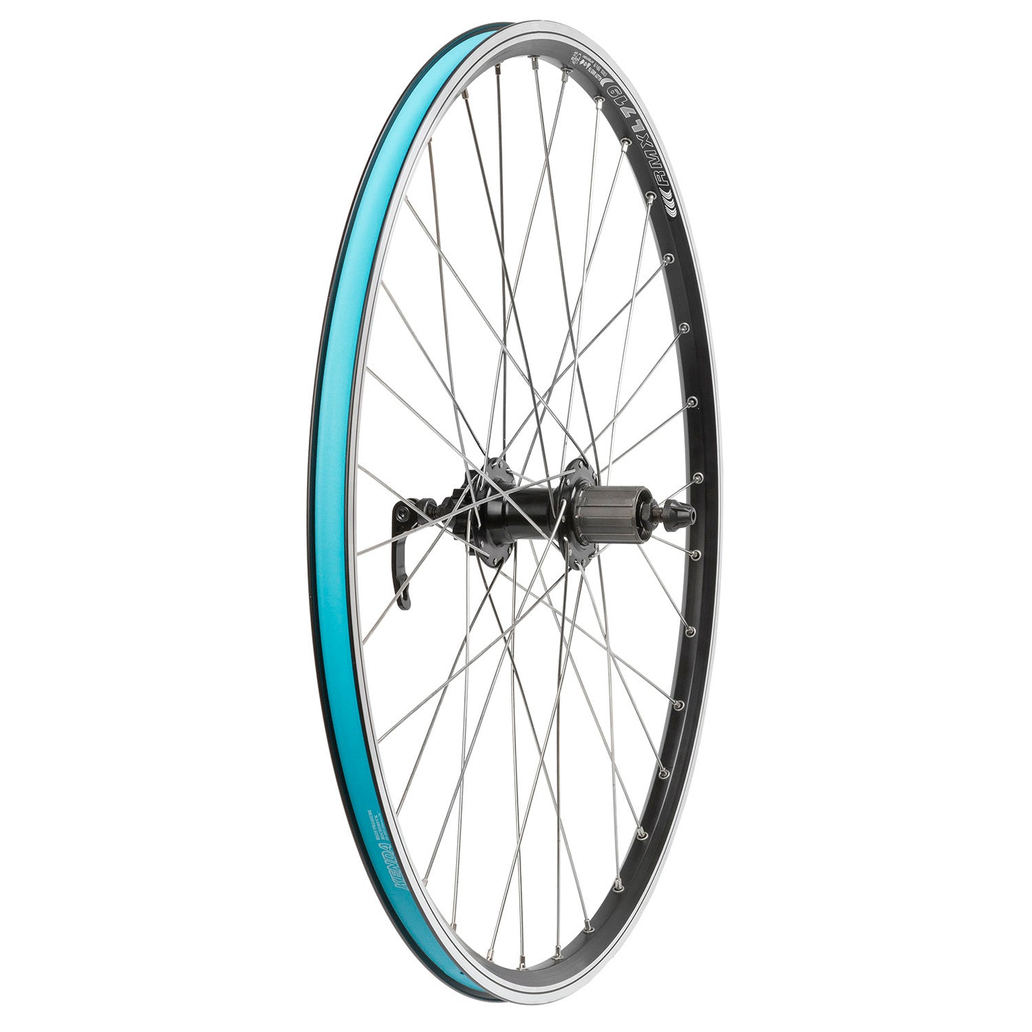 Shimano disc + v-brake rear wheel