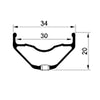 Abi 4.30 e-mtb boost rear wheel
