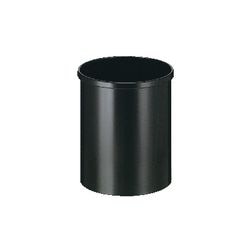 Papierbak metaal 15l zwart