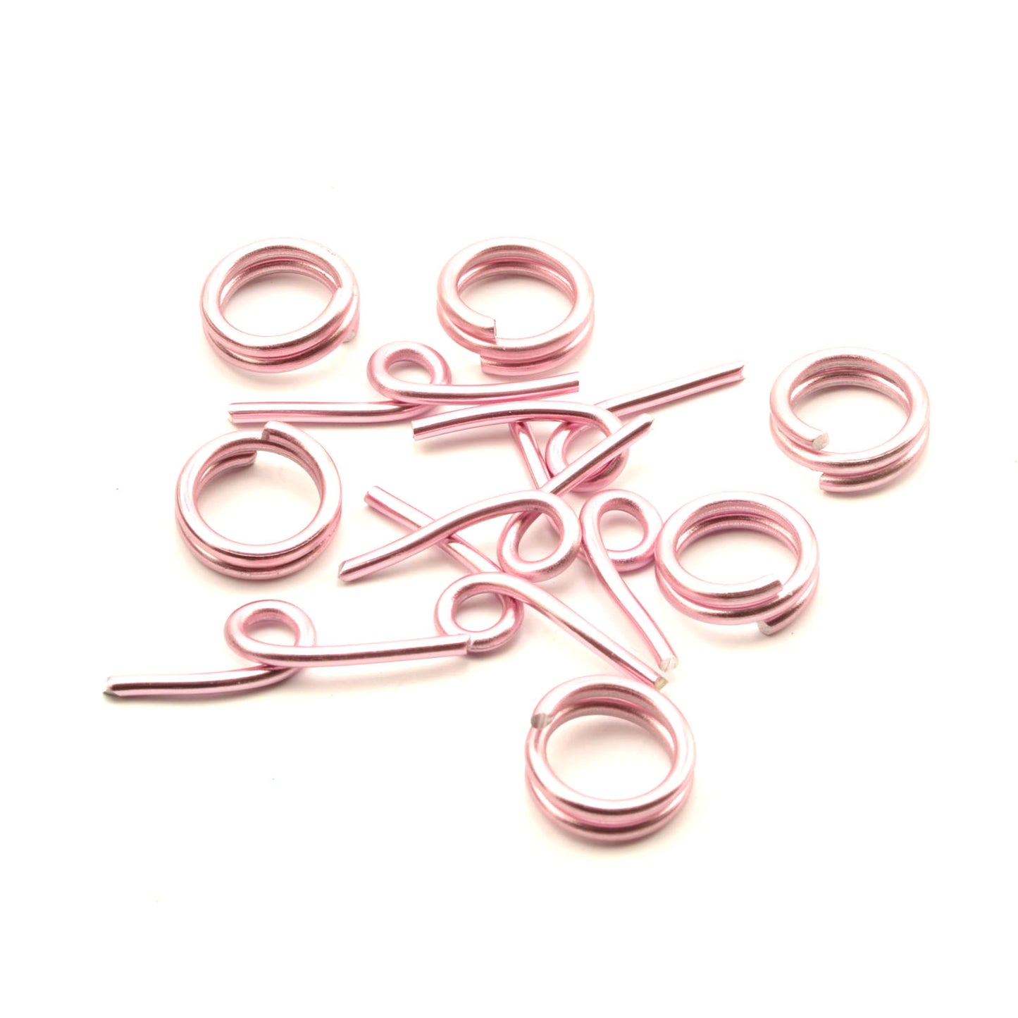 Vaessen creative • alu deco toggle clasp 6pcs rose