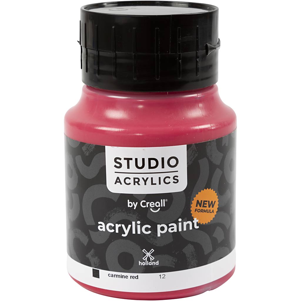 Https: www.cchobby.nl creall-studio-acrylverf-dekkend-carmine-red-12-500-ml-1-fles
