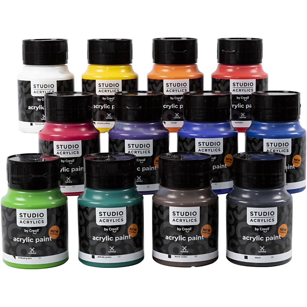 Https: www.cchobby.nl creall-studio-acrylverf-diverse-kleuren-12x500-ml-1-doos