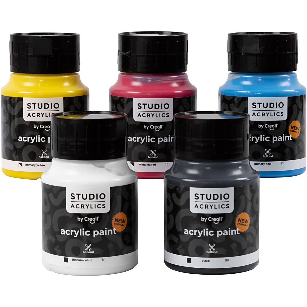 Https: www.cchobby.nl creall-studio-acrylverf-diverse-kleuren-5x500-ml-1-doos