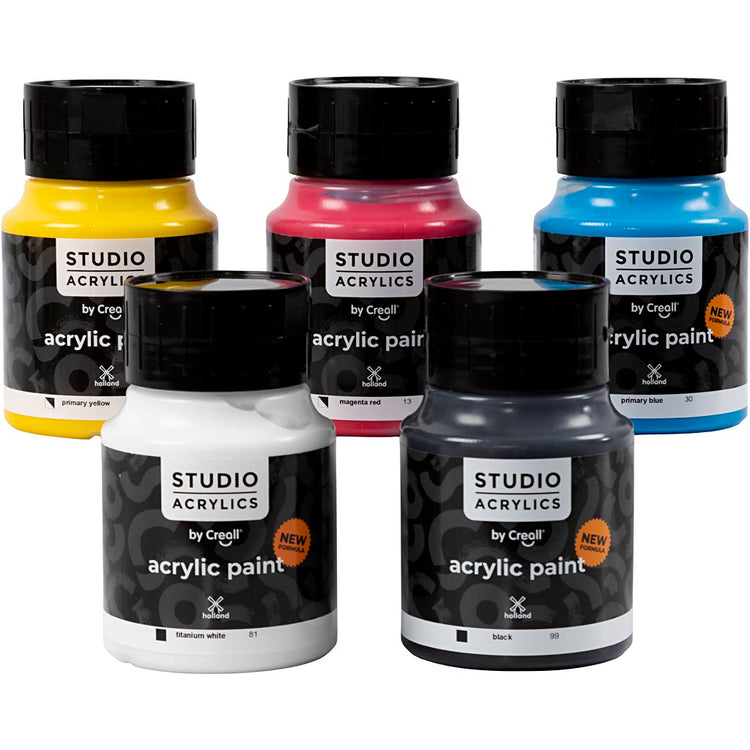 Https: www.cchobby.nl creall-studio-acrylverf-diverse-kleuren-5x500-ml-1-doos