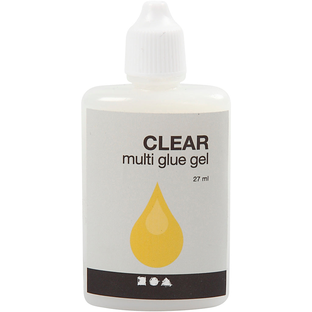 Creativ company clear - multi glue gel, 12x27 ml