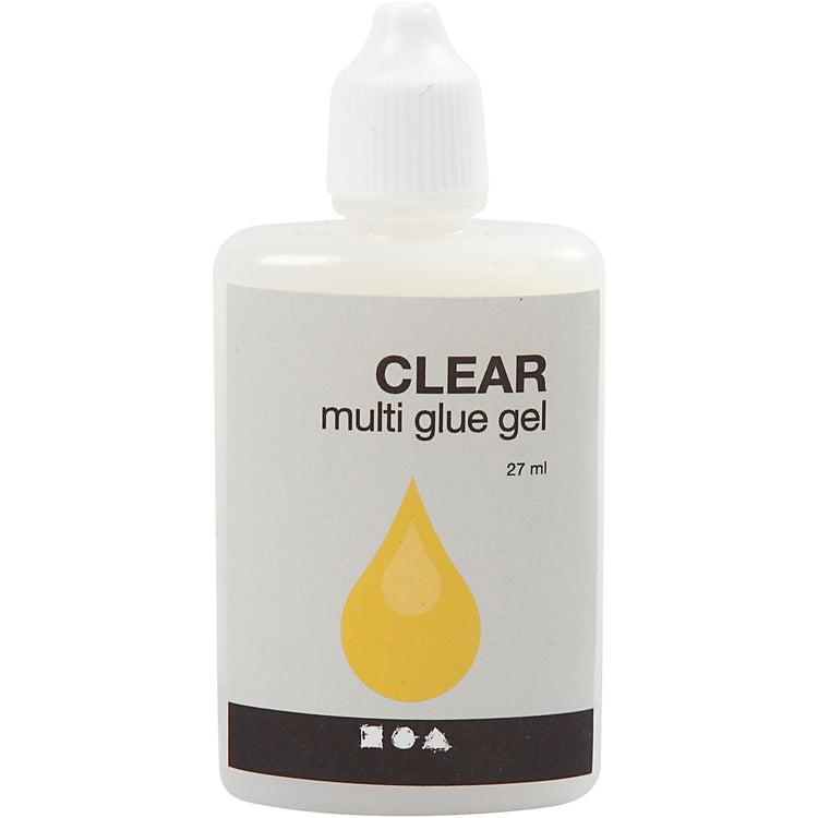 Creativ company clear - multi glue gel, 12x27 ml