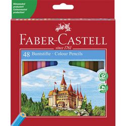 Faber-castell kleurpotloden kleurenassortiment 48 stuks